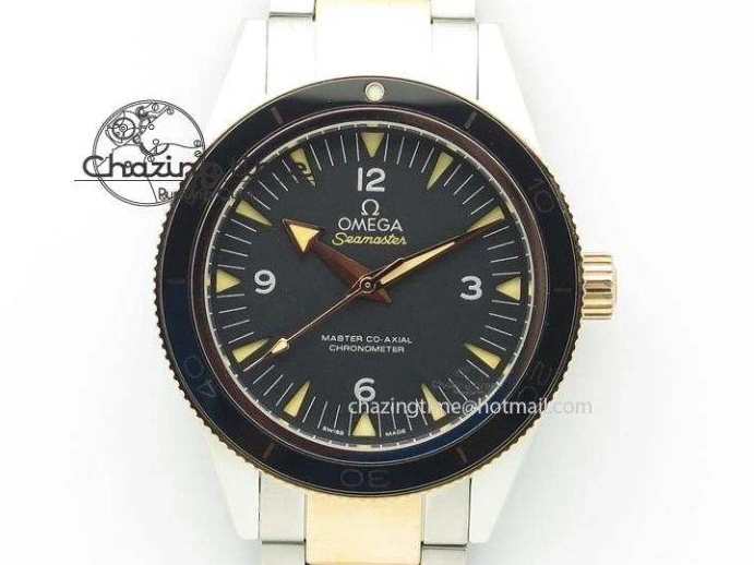 0226 De Ville Hour Vision Co-Axial 41mm SS V6F Best Edition Black Dial On SS Bracelet A BestValue 8277